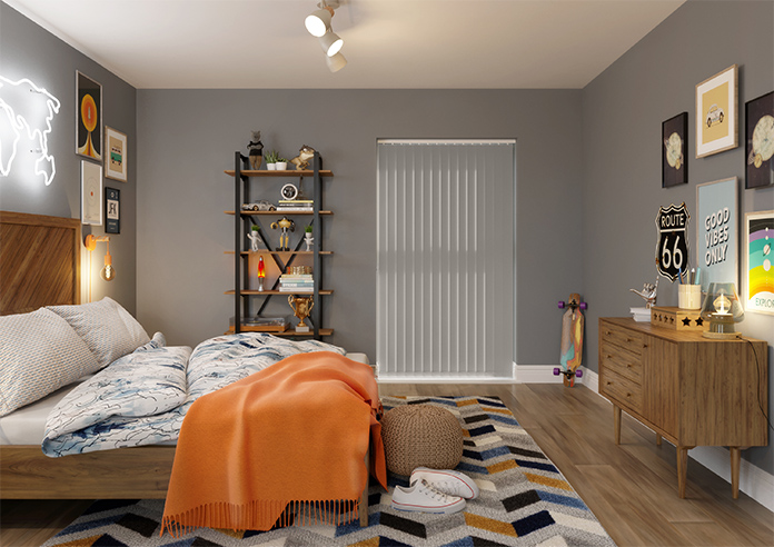 Andromeda, Kent Grey - Vertical Blind - Image 8